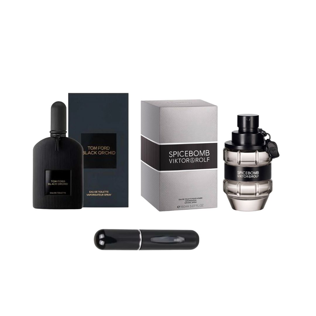 BLACK ORCHID TOMFORD+SPICEBOMB+PERFUMERO